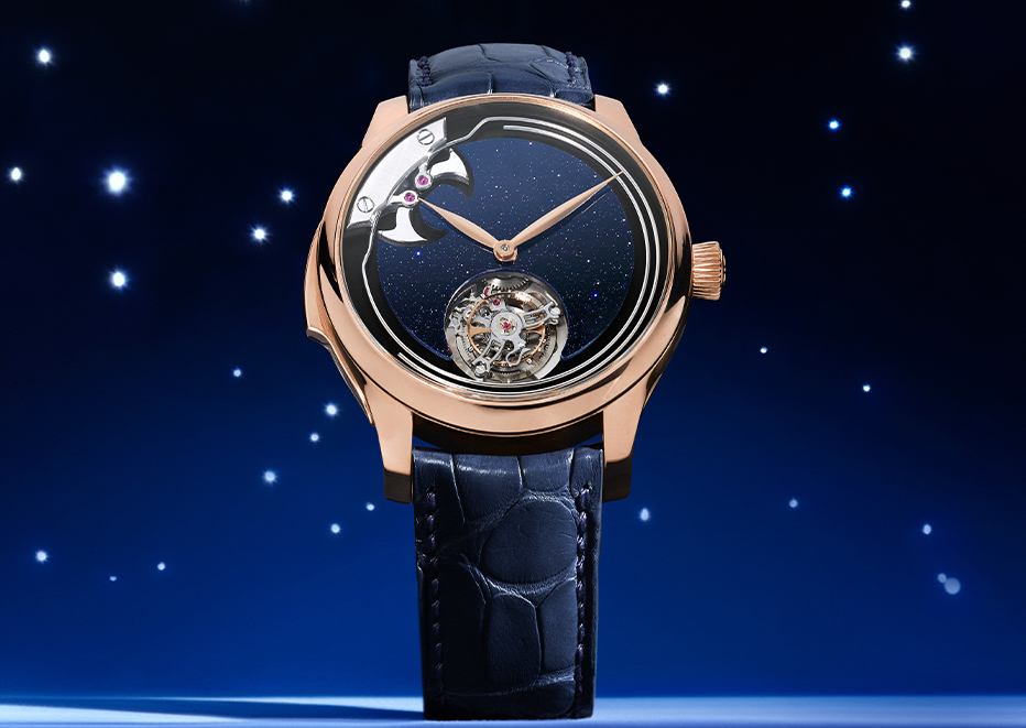 Bucherer Exclusive H. Moser & Cie.-Endeavour Minute Repeater Aventurine_Mood2
