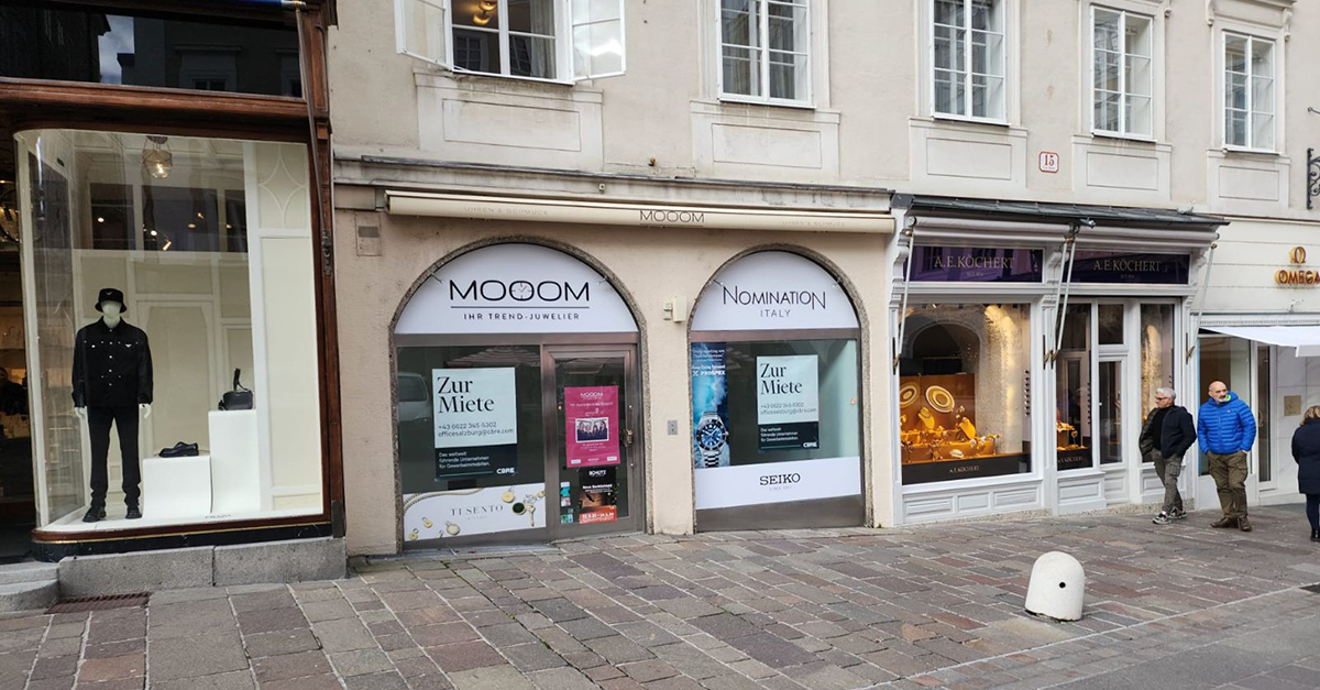 Mooom Salzburg Juwelier geschlossen