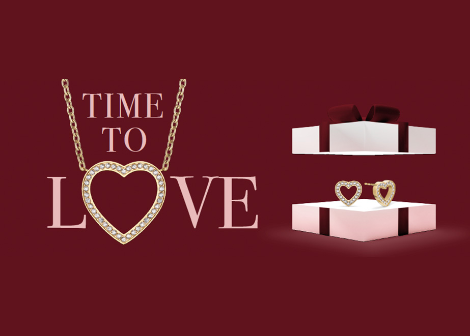 Bering Time To Love Valentinstags Set