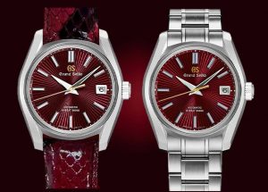 Grand Seiko Red Dragon mit Python und Stahlarmband DerJuwelier.at