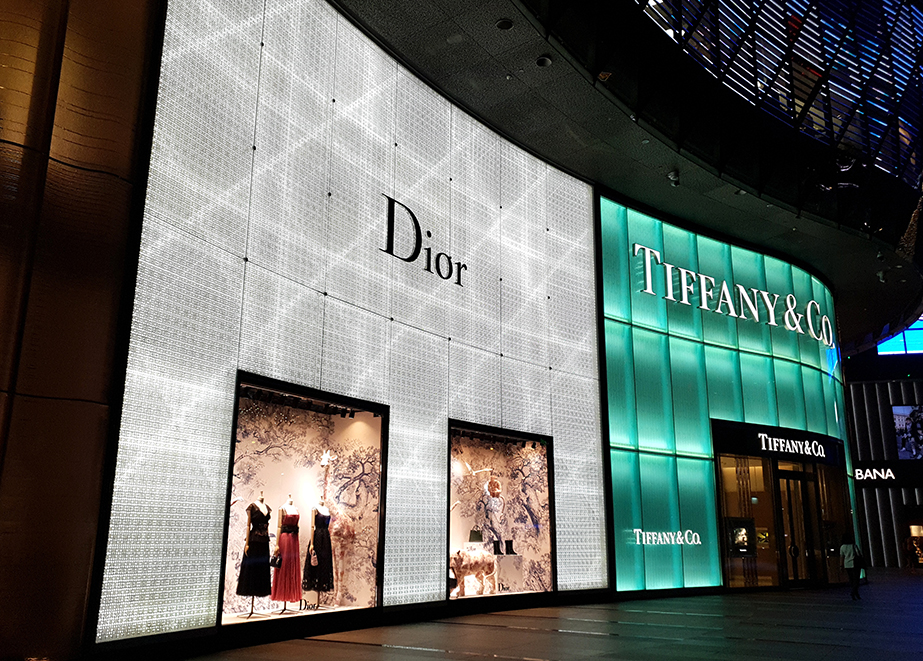 LVMH Dior Tiffany Singapore