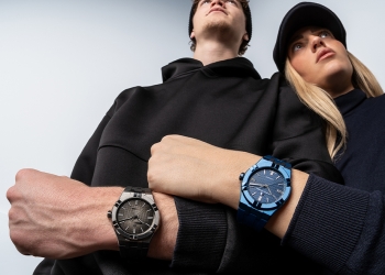 Maurice Lacorix Aikon PVD Beschichtung Blau Schwarz