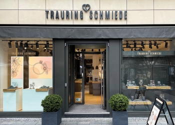 Trauringschmiede Geschäft außen
