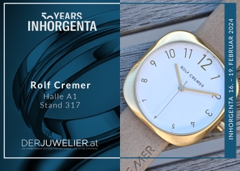 INHORGENTA 2024: Designuhren mit Potenzial von ROLF CREMER