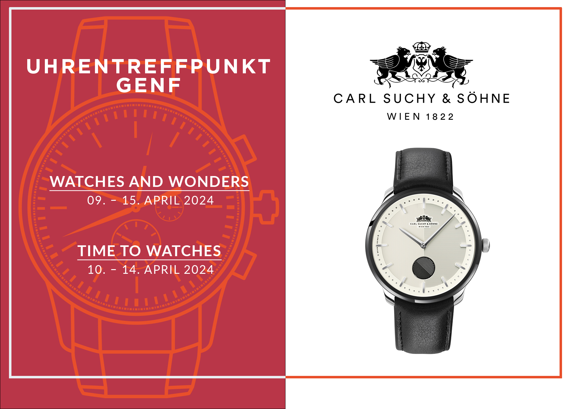 Carl Suchy Söhne Watches and Wonders Genf DJ