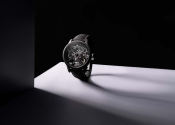 Maurice Lacorix Masterpiece Skeleton Label Noir