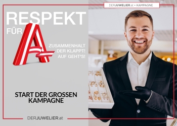 Große Kampagne „AUF GEHT’S”: Lieferanten für Juweliere