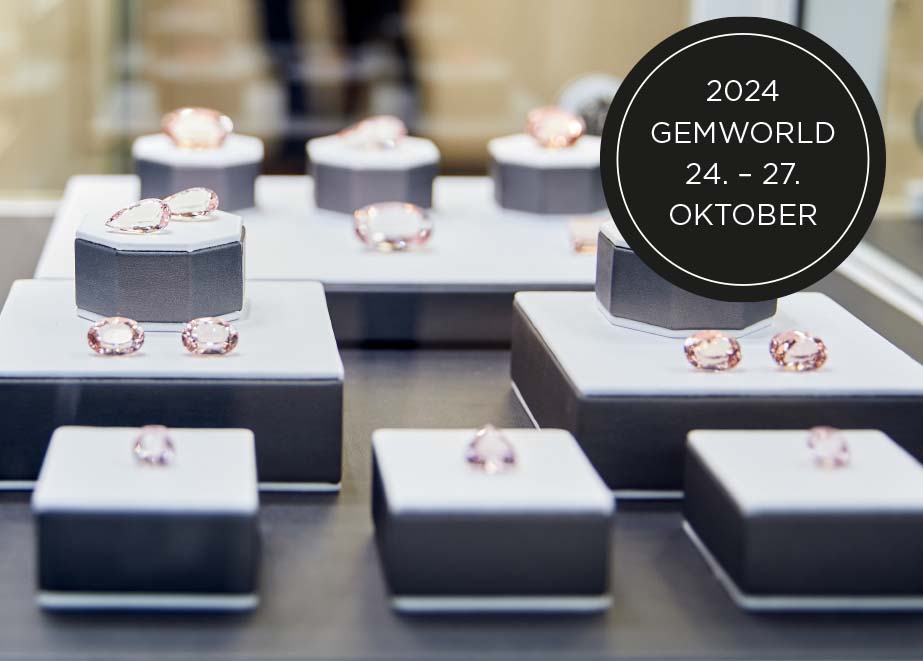 Gemworld Oktober 2024 Messe Edelsteine