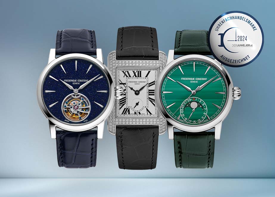 DJ Frederique Constant neue Uhren Herbst 2024