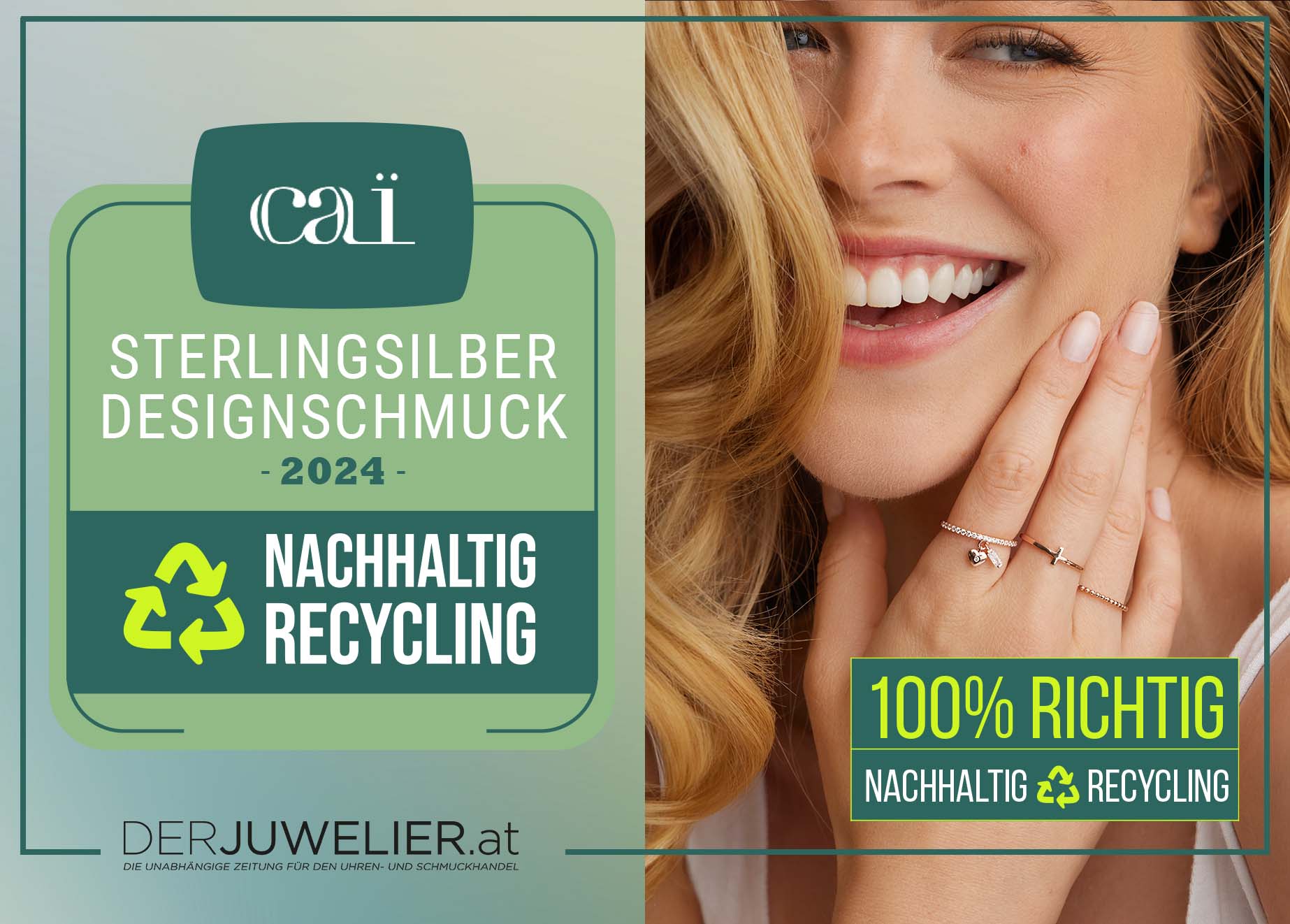 Cai Kleckow Silberschmuck Recycling Nachhaltig