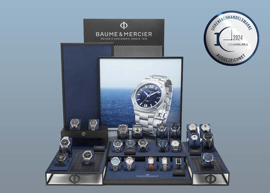 DJ Baume Mercier neue Displays Guidelines 2024 2025