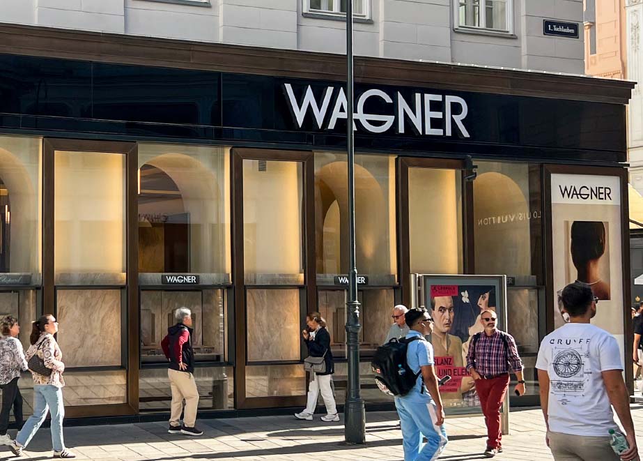 Juwelier Wagner Wien neu Umbau 2024