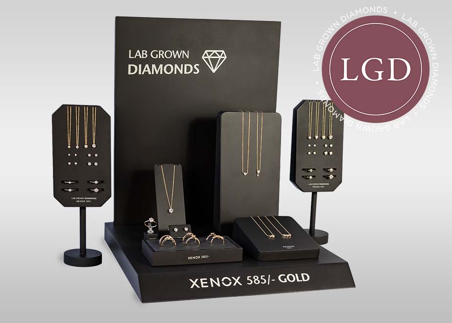 Xenox Labordiamanten Display