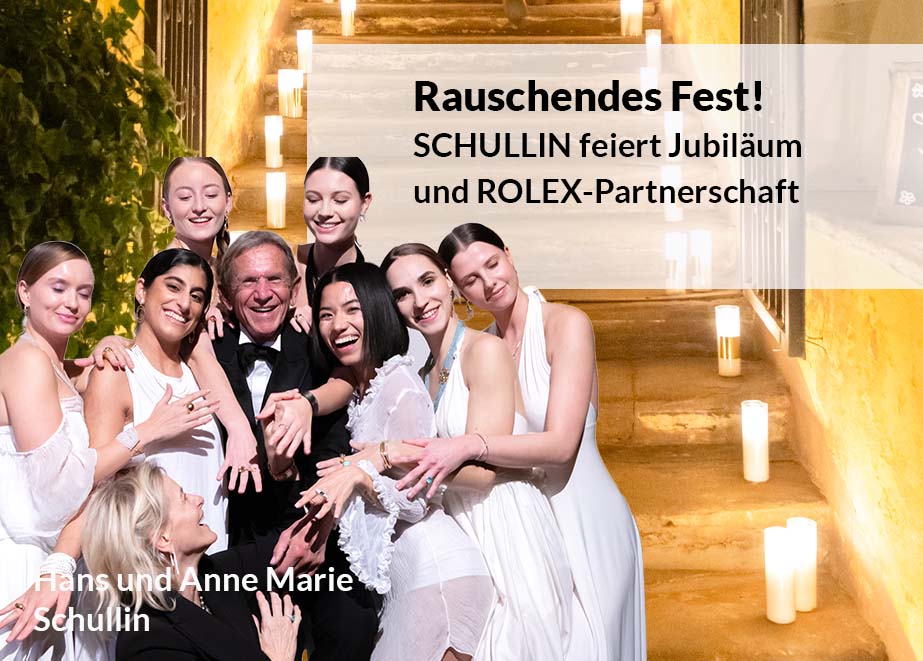 Schullin Jubiläum 222 Rolex Partnerschaft 70 Jahre