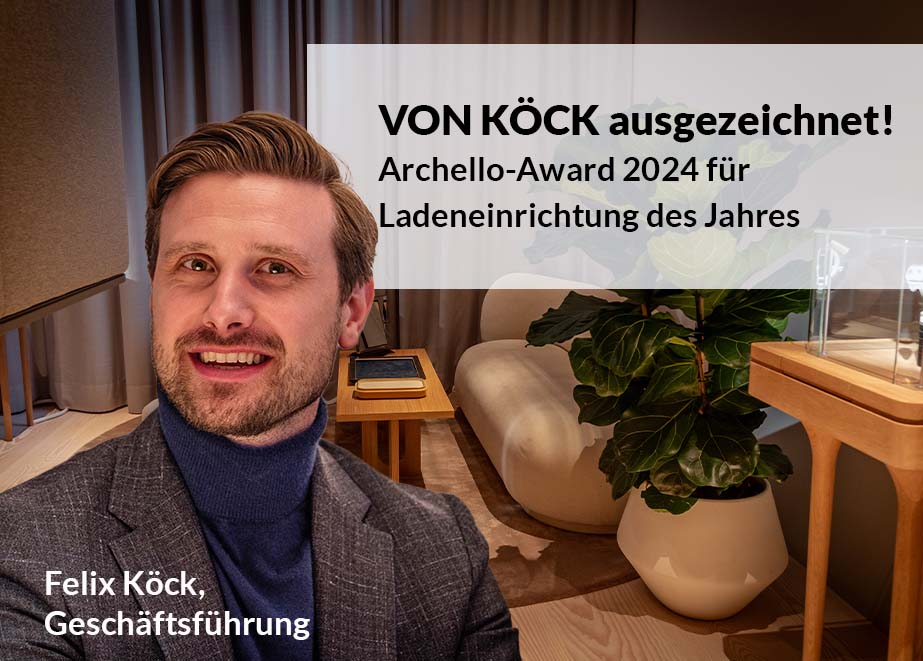 Von Köck Archello Award Ladeneinrichtung Wien Felix Köck