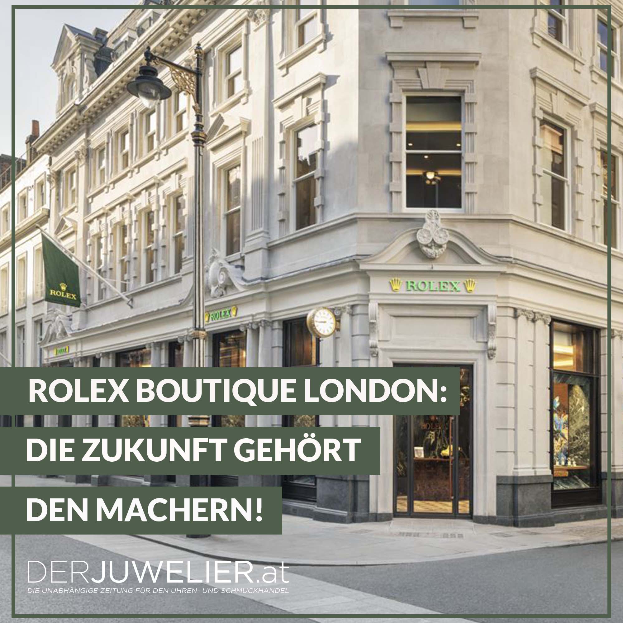 DJ Rolex Boutique London Eröffnung