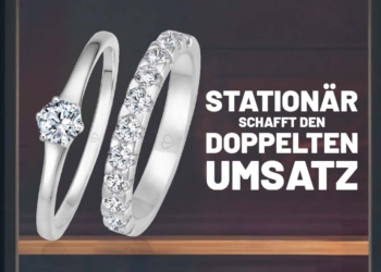 Trauringe Konzept Juwelier Umsatz Stationär