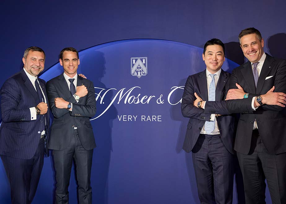 H Moser Boutique Seoul Korea Eröffnung