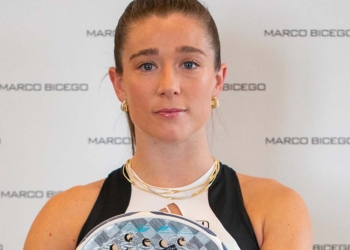 MARTA ORTEGA Padel Champion Marken Botschafter Marco Bicego