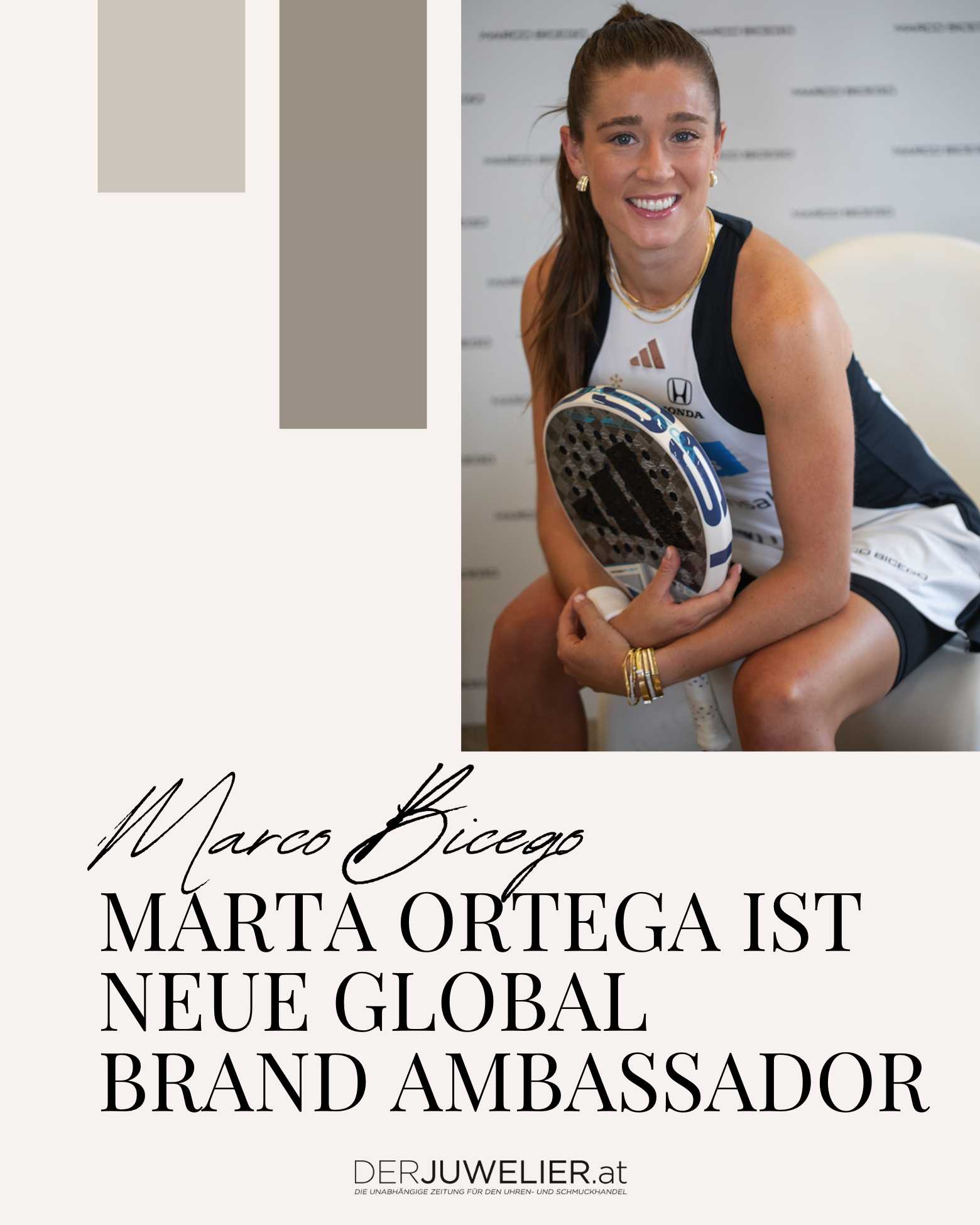 Marta Ortega Global Brand Ambassador Marco Bicego DJ