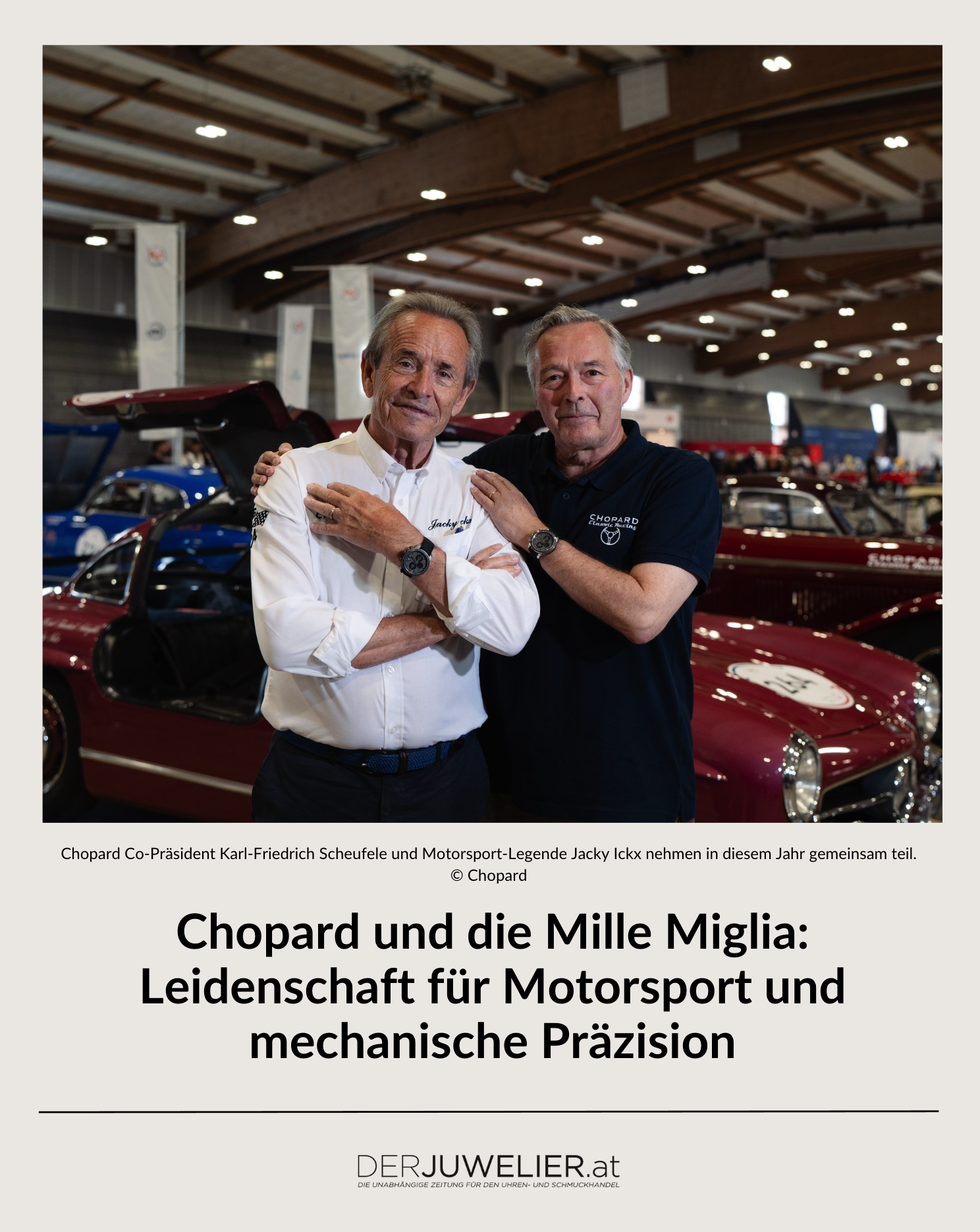 Chopard Mille Miglia 2025 Scheufele neu