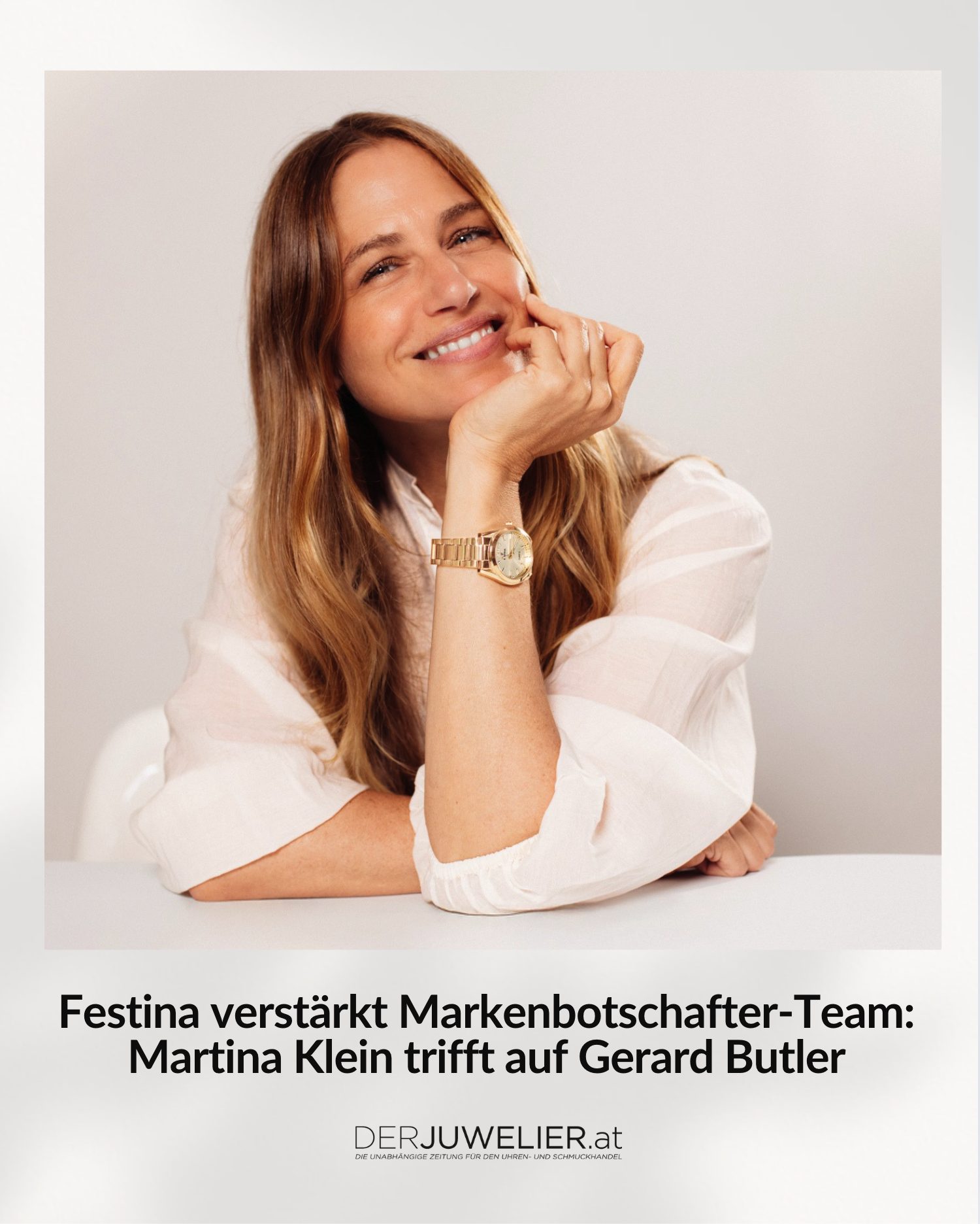 Festina Martina Klein Markenbotschafterin DJ