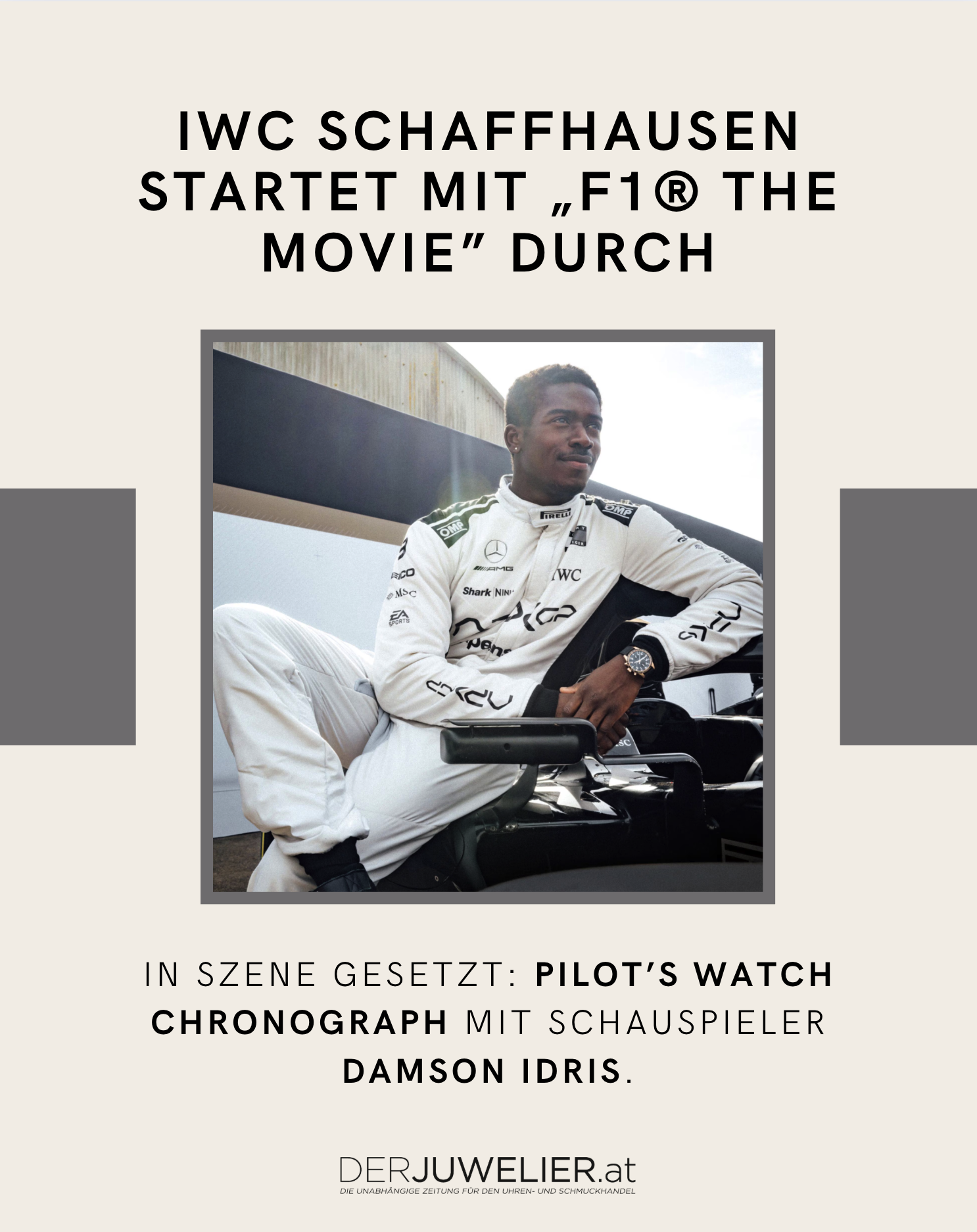 IWC Formel 1 The Movie DJ