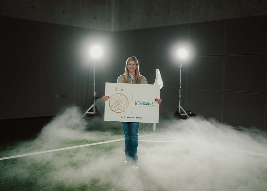 Nevermined DFB Frauen Kampagne 2025 Christine Marhofer