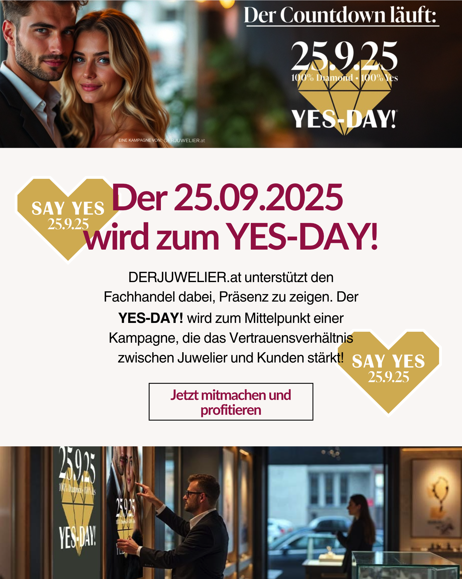 Yes Day 2025 Juweliere Verlobung