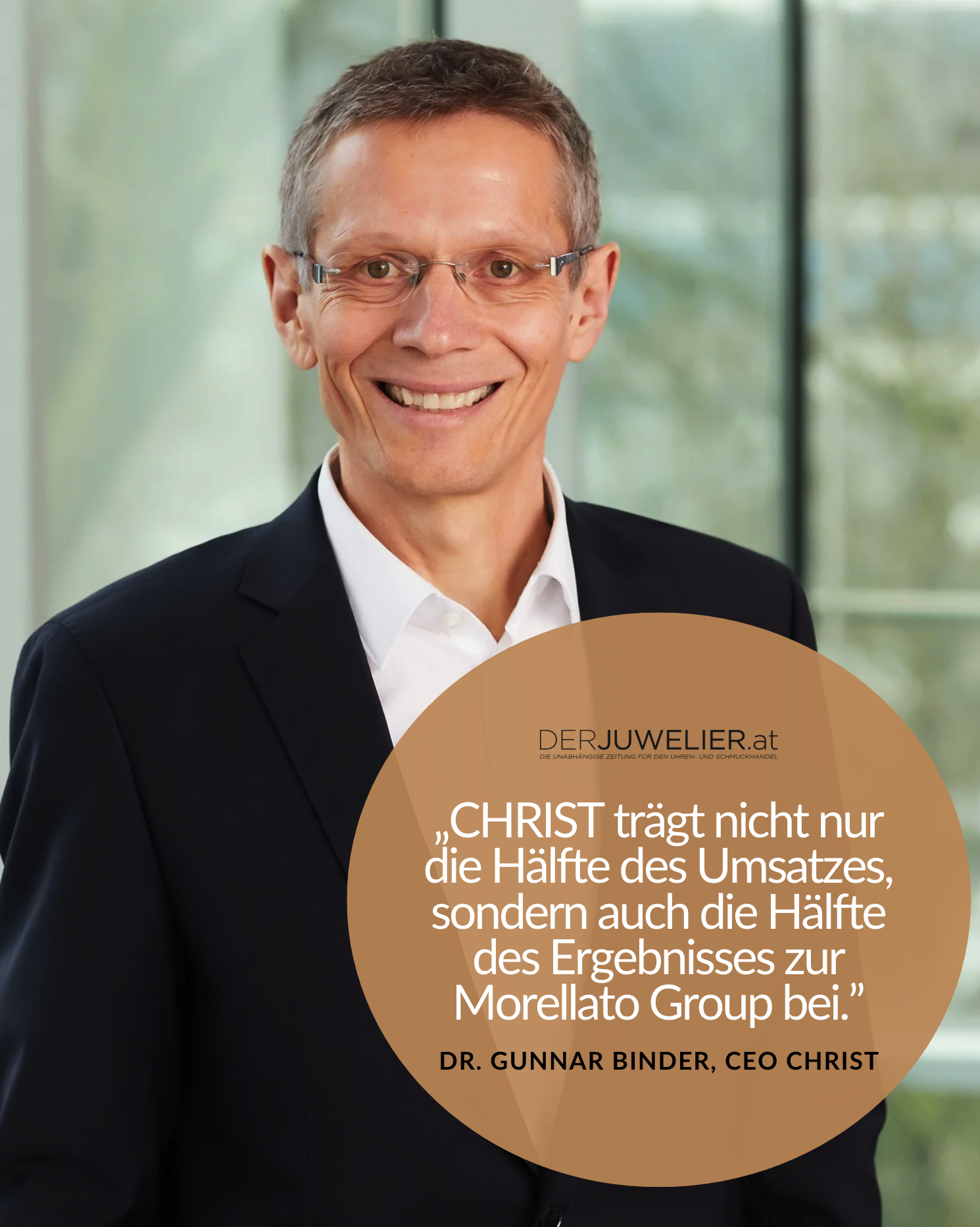 DJ Gunnar Binder CHRIST Morellato Group Finanz Ergebnisse