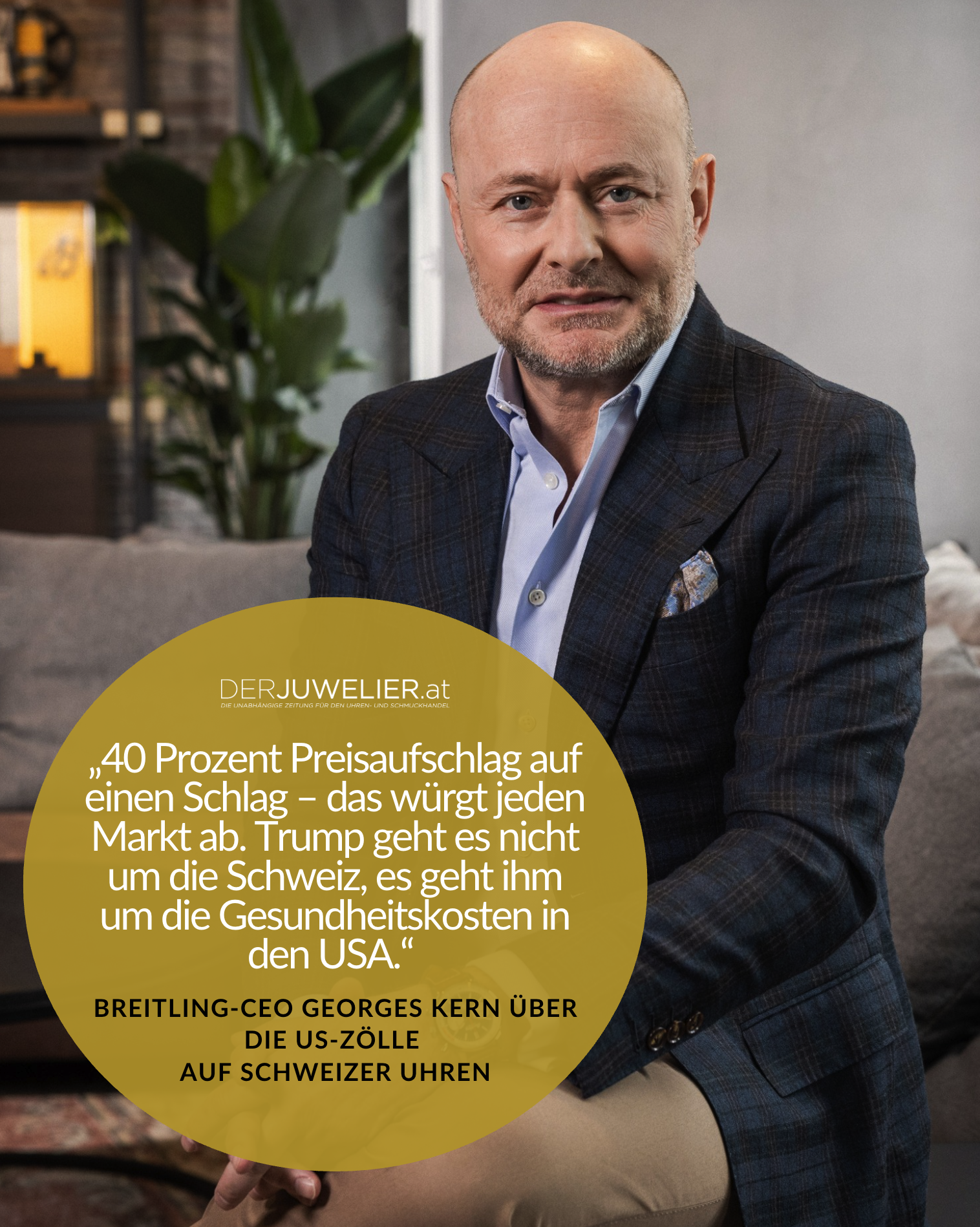 DJ Georges Kern US Zölle Schweizer Uhren