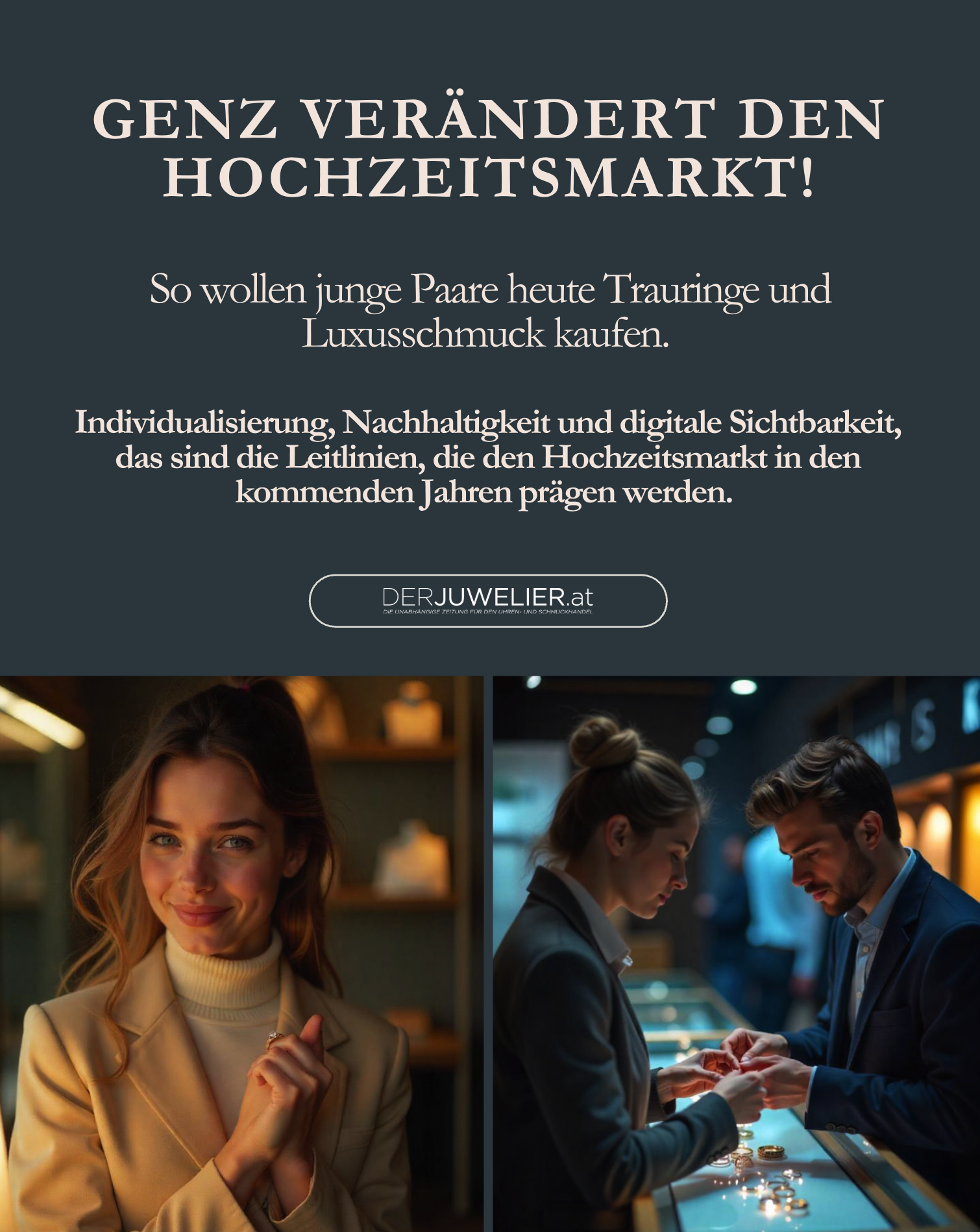 GenZ Trauringe Luxus Schmuck Hochzeitsmarkt DJ