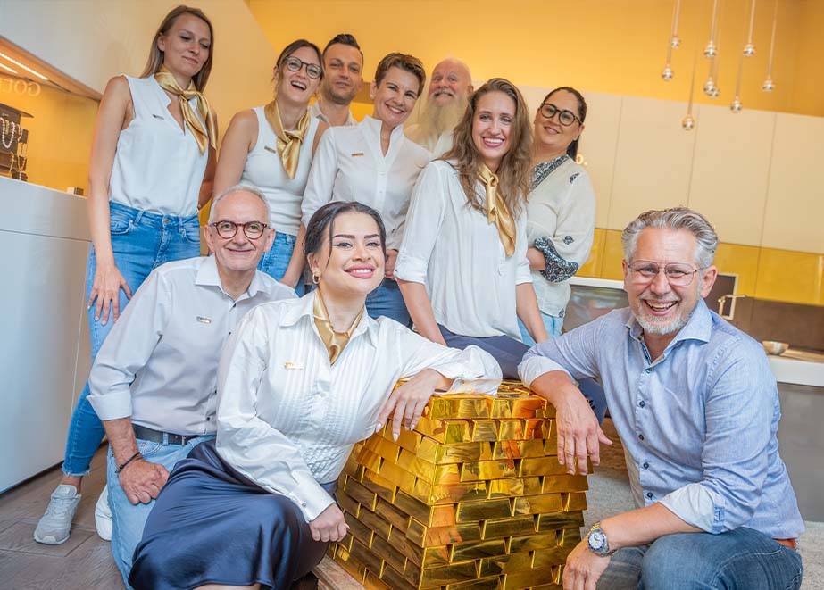 Gold&Co. Top Arbeitgeber der Region Team
