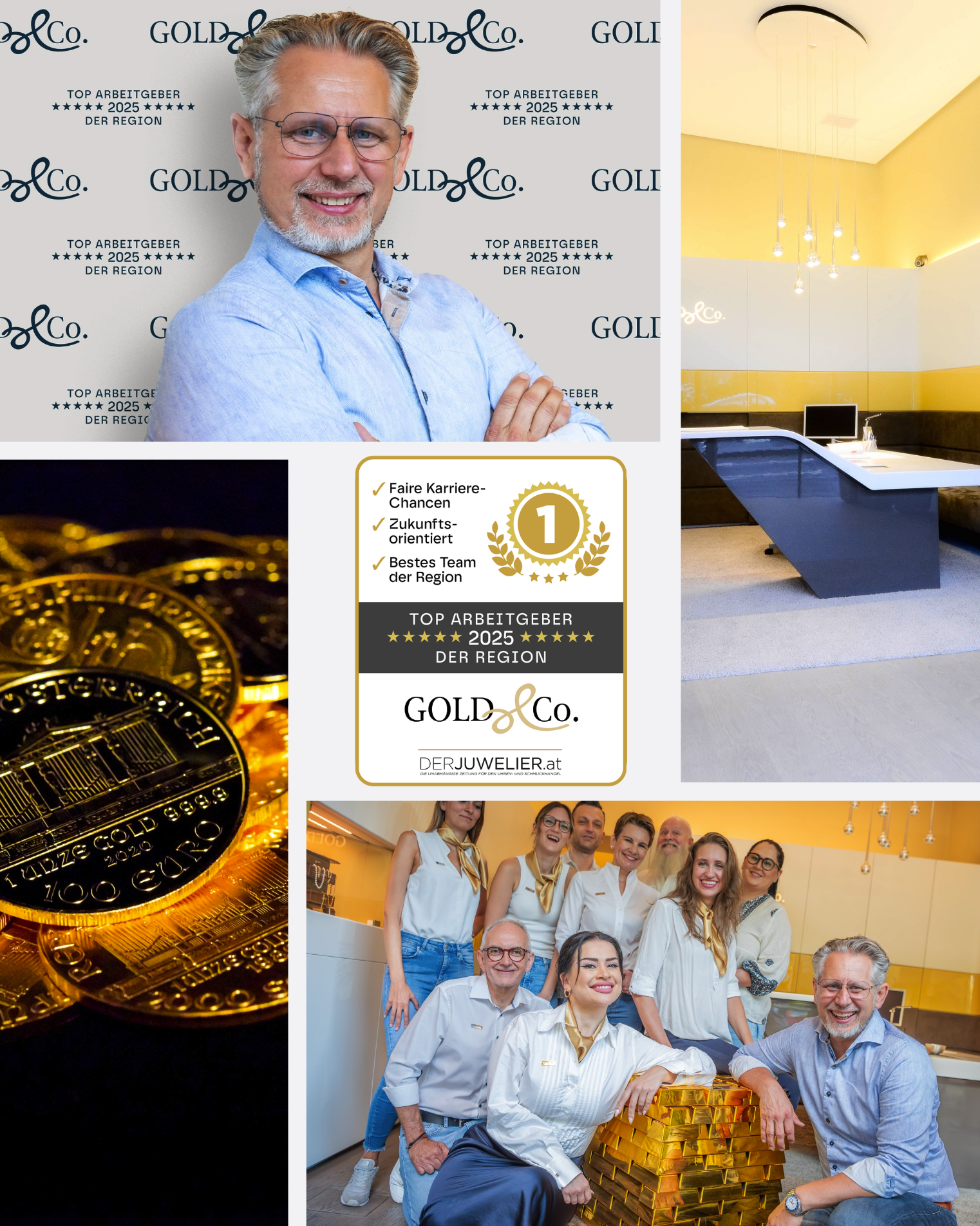 Gold&Co. Top Arbeitgeber der Region Wien