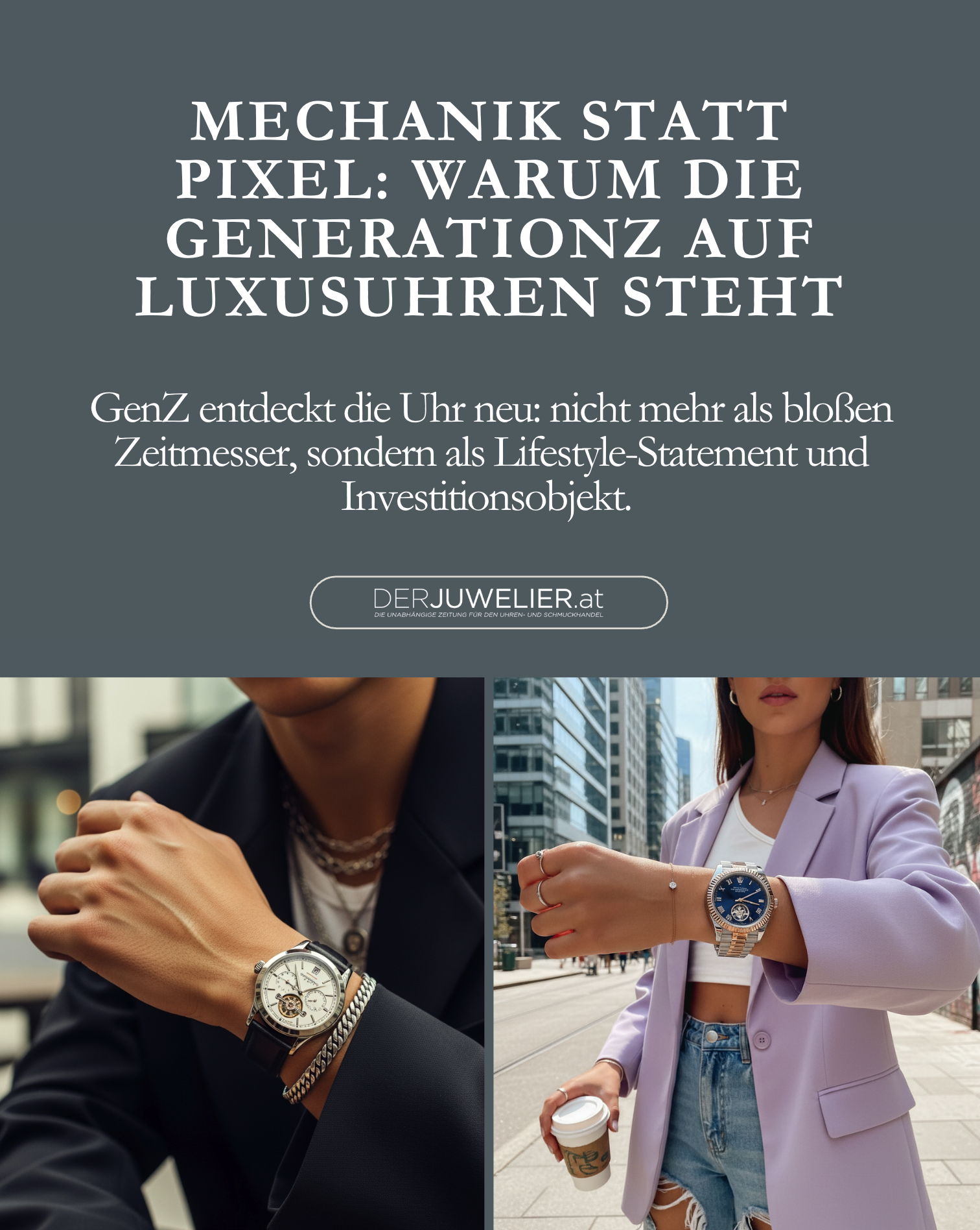 GenZ Luxusuhren Mechanische Uhren