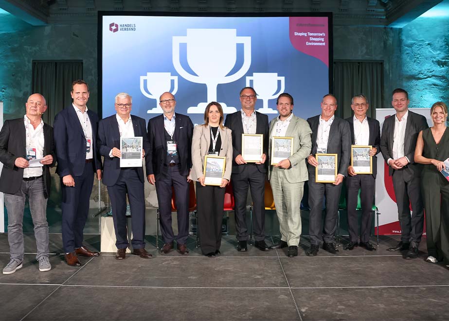 Gewinner des Shoppingcenter Performance Reportso