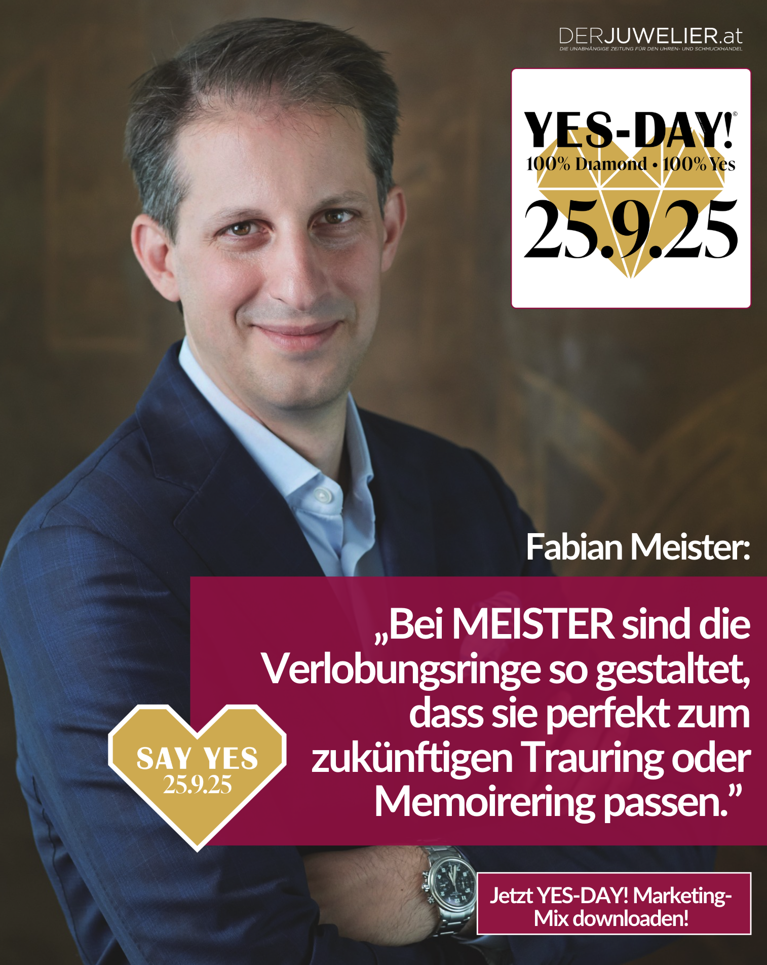 Meister Verlobungsring YES DAY 2025