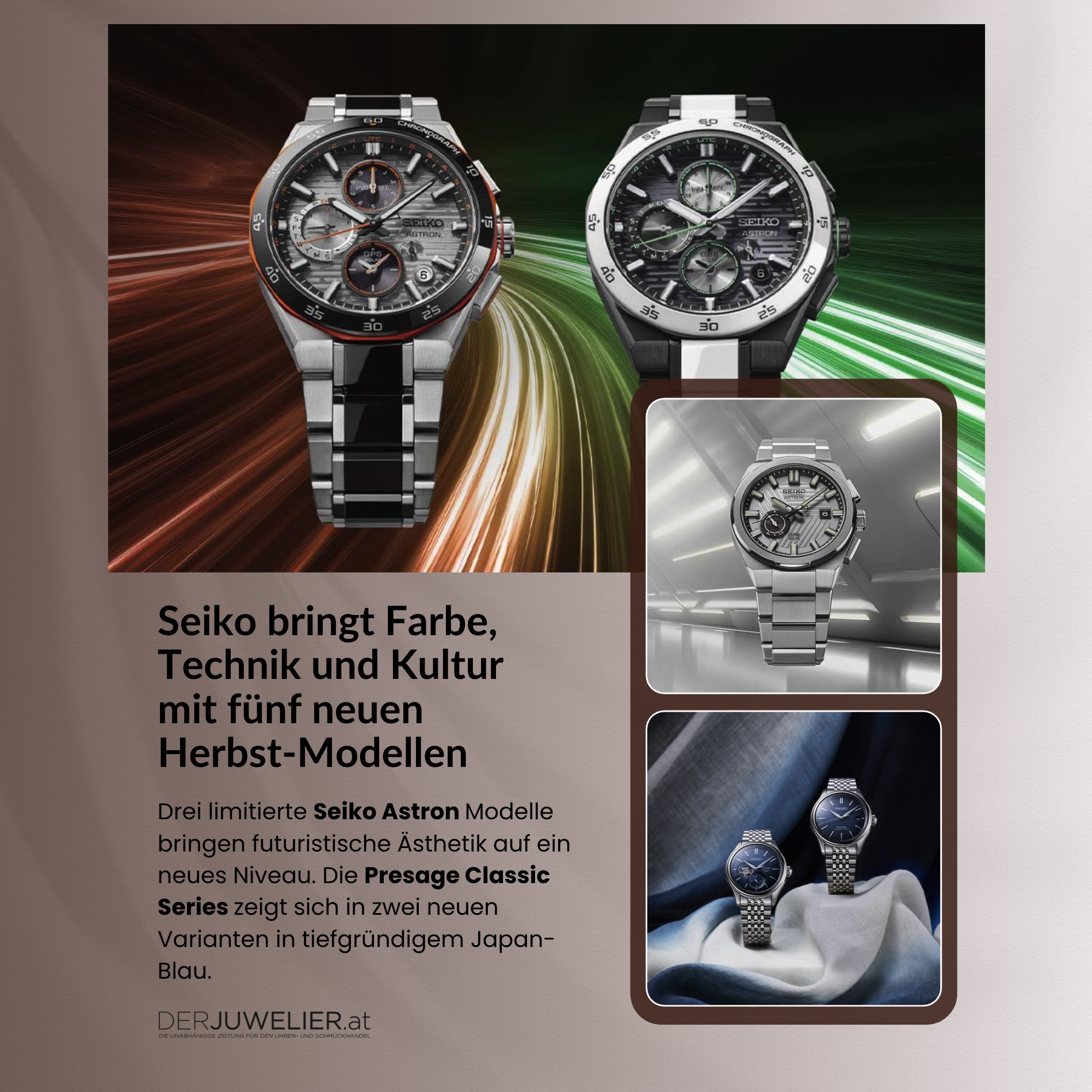 Seiko Presage Astron Herbst 2025