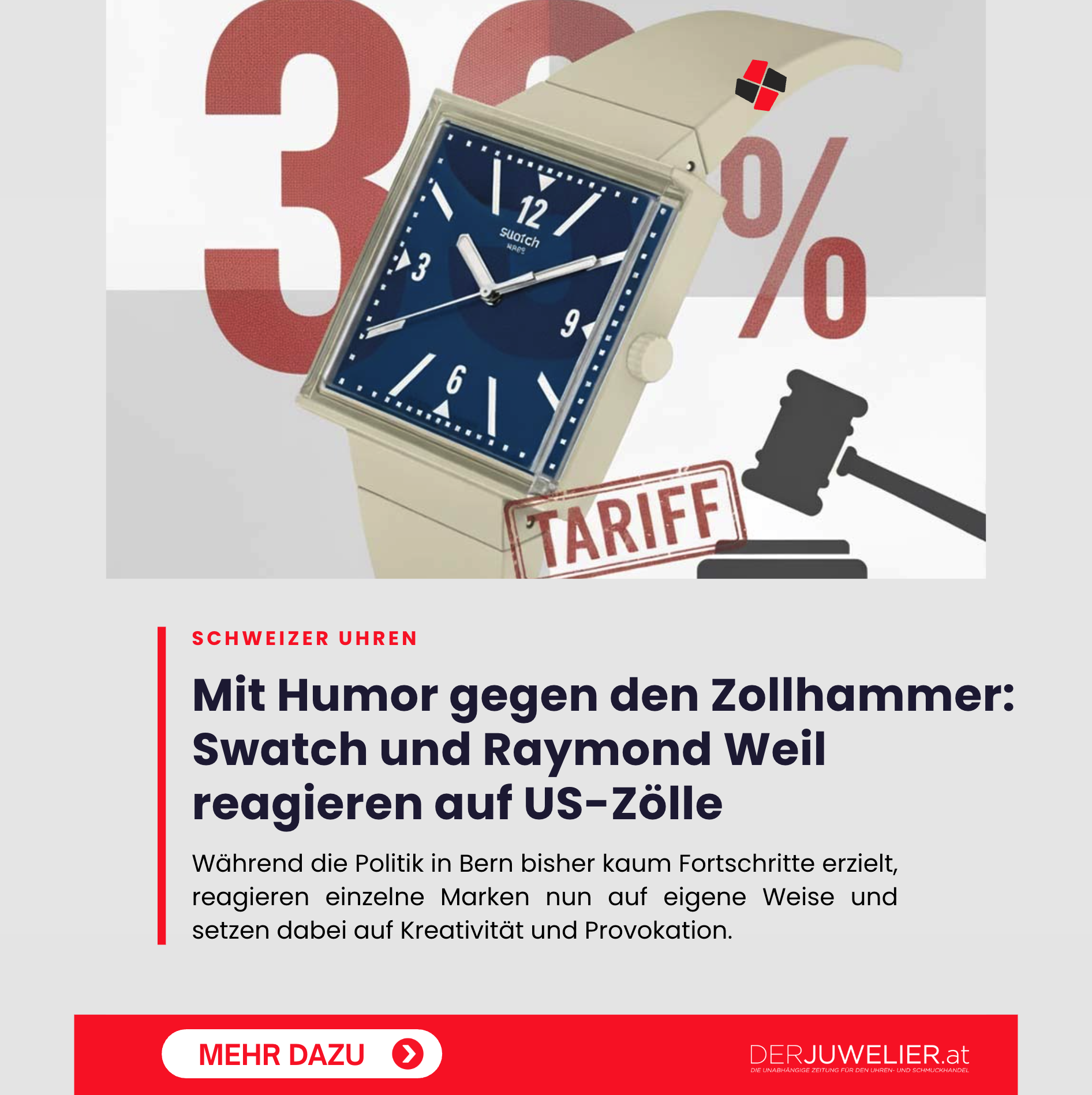 Swatch Raymond Weil Zoll Uhr DJ