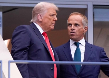 US Open Donald Trump Jean-Frédéric Dufour Rolex