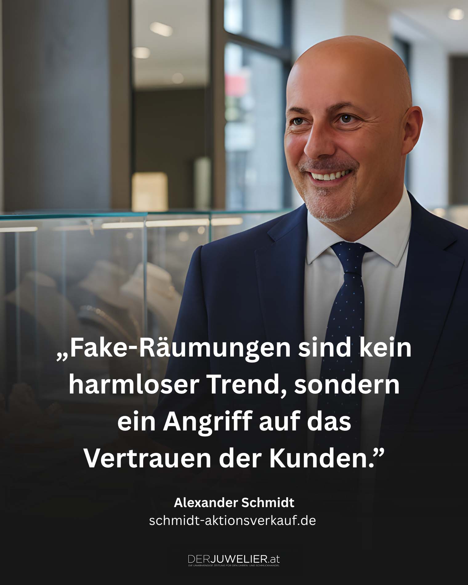 Alexander Schmidt Abverkauf Fake