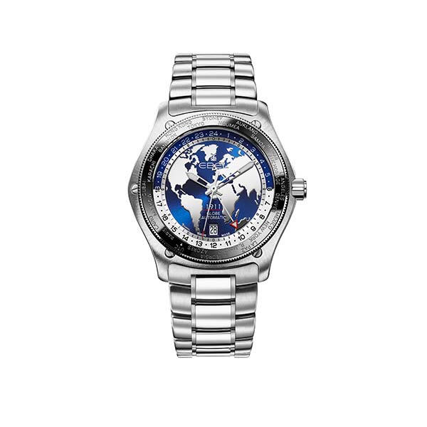 Ebel 1911 Globe Blau