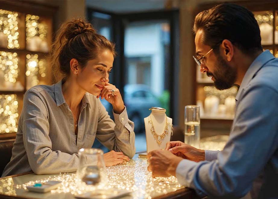Goldschmuck Experte Juwelier