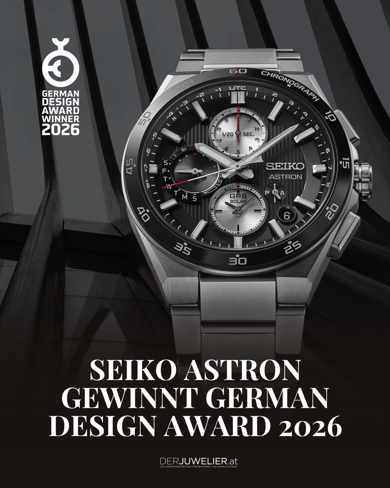 Seiko Astron German Design Award 2026 DJ