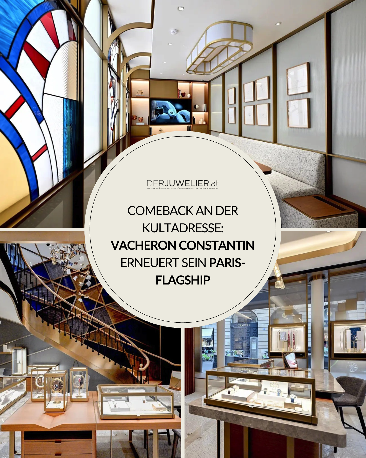 Vacheron Constantin Paris Flagship Boutique Richemont