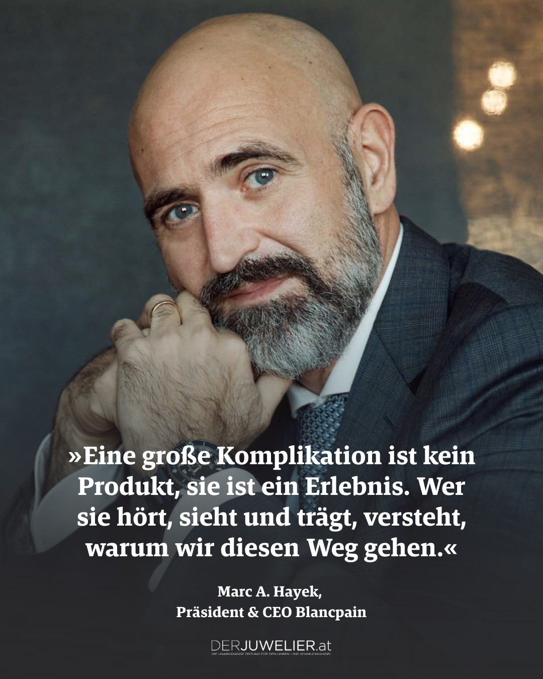 Marc Hayek Blancpain DJ