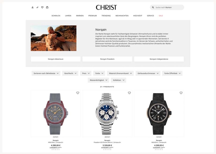 Norqain neu bei Christ