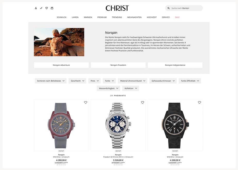 Norqain neu bei Christ