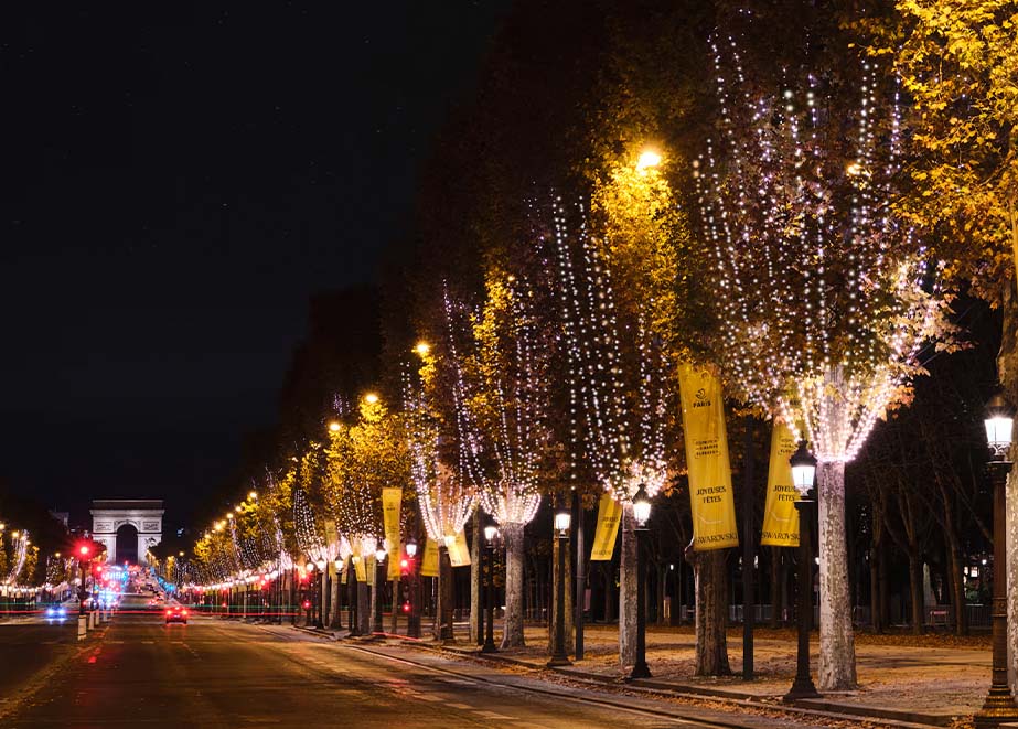 Swarovski Champs-Élysées Beleuchtung 2026