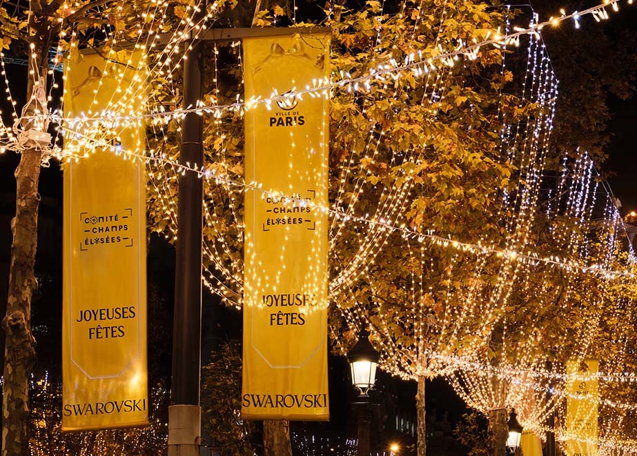 Swarovski Champs-Élysées Beleuchtung